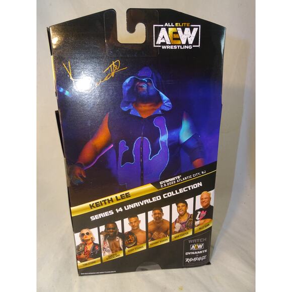 AEW Unrivaled Series 14 Keith Lee Action Figure #125 New Sealed VGC - Picture 3 of 9